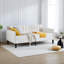 Lit de jour rembourré, design moderne somptueux