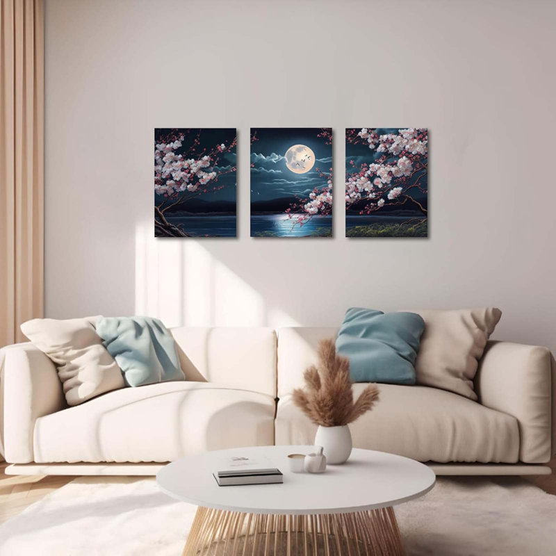 3 Piece Wrapped Canvas Print