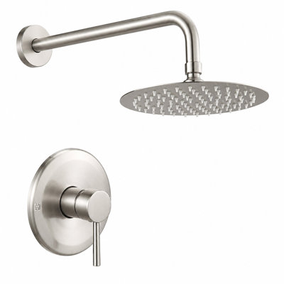 Round Shower Faucet (Valve Included）