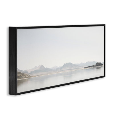Misty Morning Mountain Framed Giclee, design by Gemma Bardot