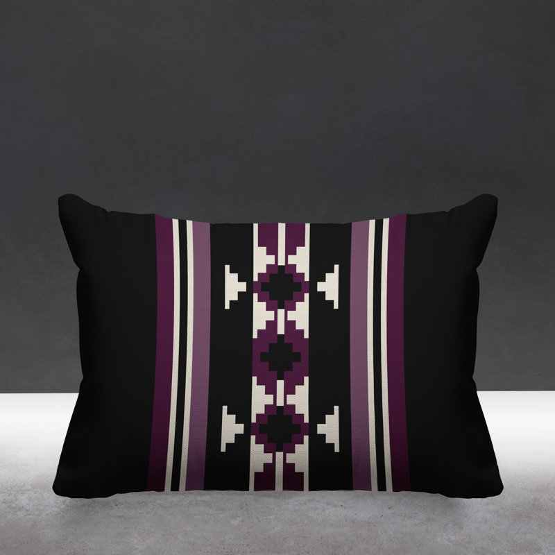 Coussin intérieur / extérieur Sakari, Mauve