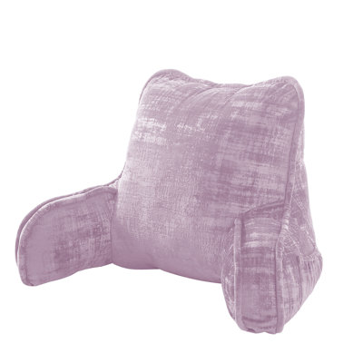 Textured Velvet Bedrest Pillow Cover & Insert