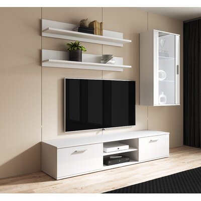 Orren Ellis Sabala 100'' Media Center & Reviews | Wayfair