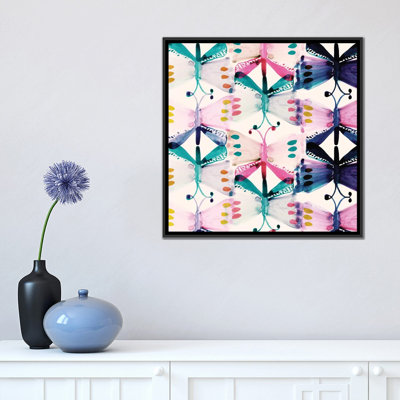 « papillon des ailes », peinture sur toile tendue