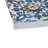 S/4 Abstract Blue, White, And Gold Wall Decor Accents, 9.5X9.5"