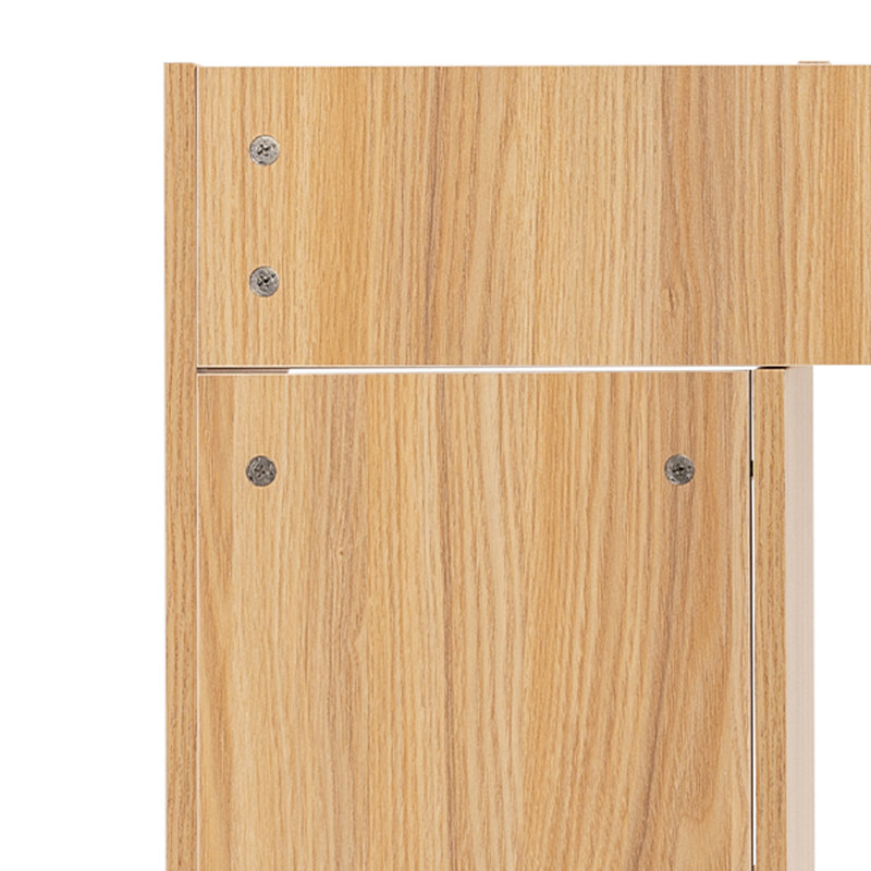 Lalaine 28.9" x 37.2" Wood Standard Bookcase