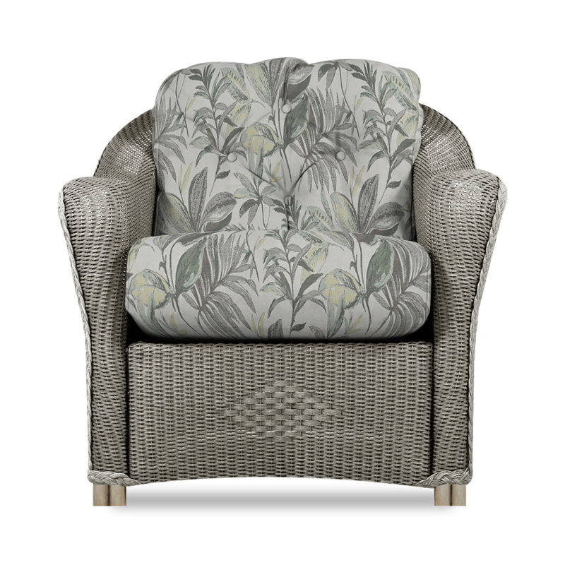 Reflections Outdoor Lounge Chair, Calidora Mist, Denim Blue