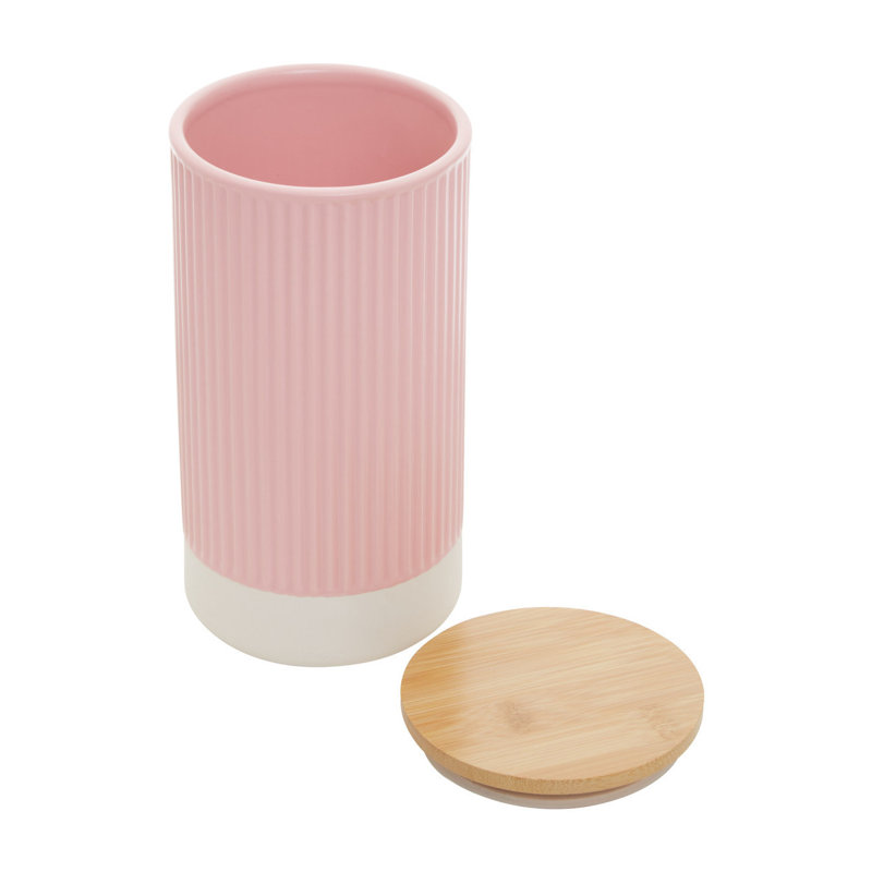 Geome Stoneware Jar