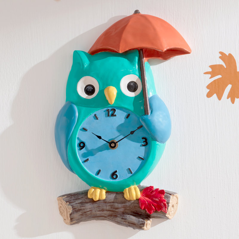 Enchanted Woodland Wall Clock
