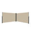 Auvent latéral escamotable 276 "x 71", imperméable et résistant aux rayons UV-941822912-941822915