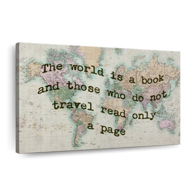 " World Is A Book " by Tess P