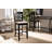 Upholstered Counter Stool with Solid Wood Frame-1833855381