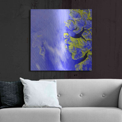 Red Barrel Studio® «Earth as Art: Meighen Island», art mural en métal