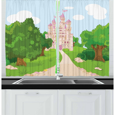Tailored Kitchen Curtain
