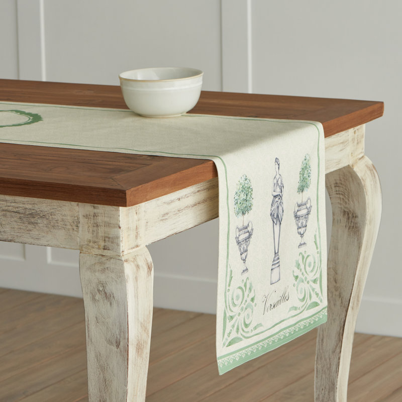 100% Cotton Table Runner, 108" L x 14.5" W