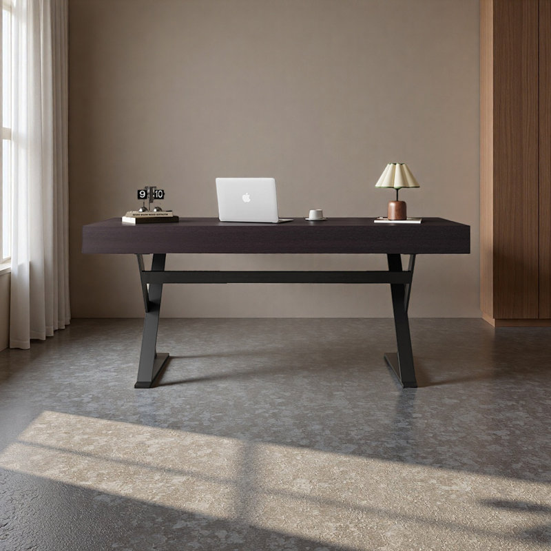 Minimalist Light Luxury High-End Desk, 29.52" H x 55.11" W x 23.62" D
