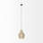 1 - Light Brass Single Pendant