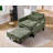 32.28 "Single -Seat Core Chenille Cushion Sofa Bed Pull Bed-387183680