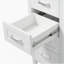Meuble-lavabo de salle de bain avec lavabo, plusieurs tiroirs et portes de rangement, système de fermeture en douceur, conception classique, idéal pour un usage domestique-1831274484