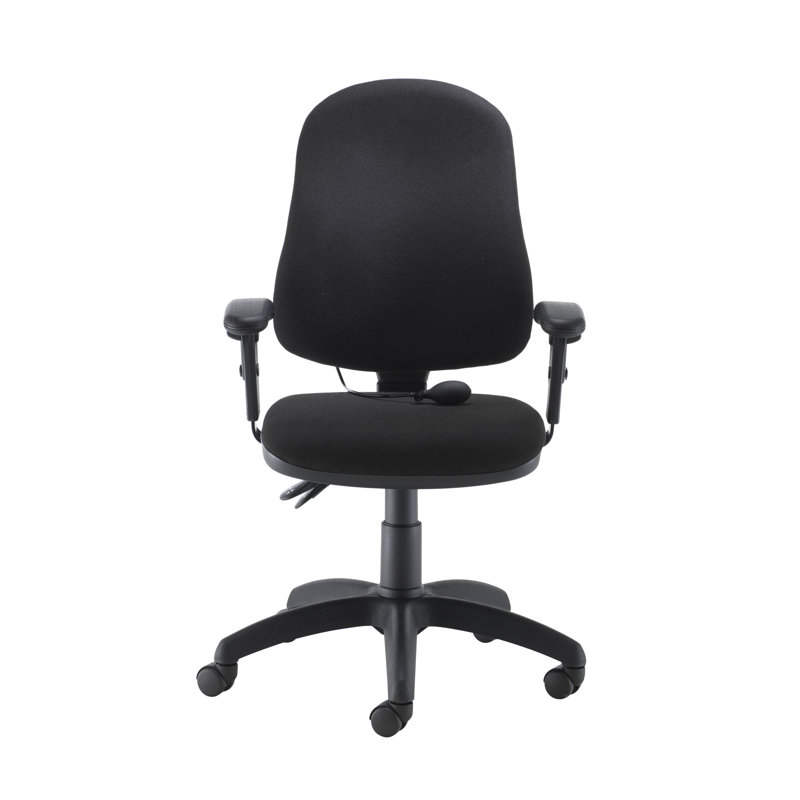 Bedford Desk Chair, Black, Adjustable