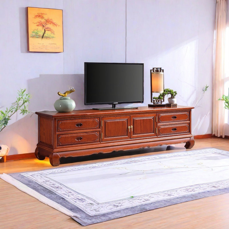 Meuble télé Pometia, Brun