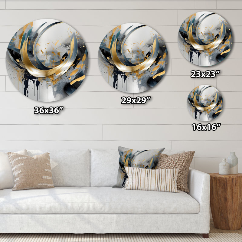Doux couleurs marbrées abstraites IV - Décoration murale abstraite en métal marbré, H 29 po x l 29 po x P 1 po