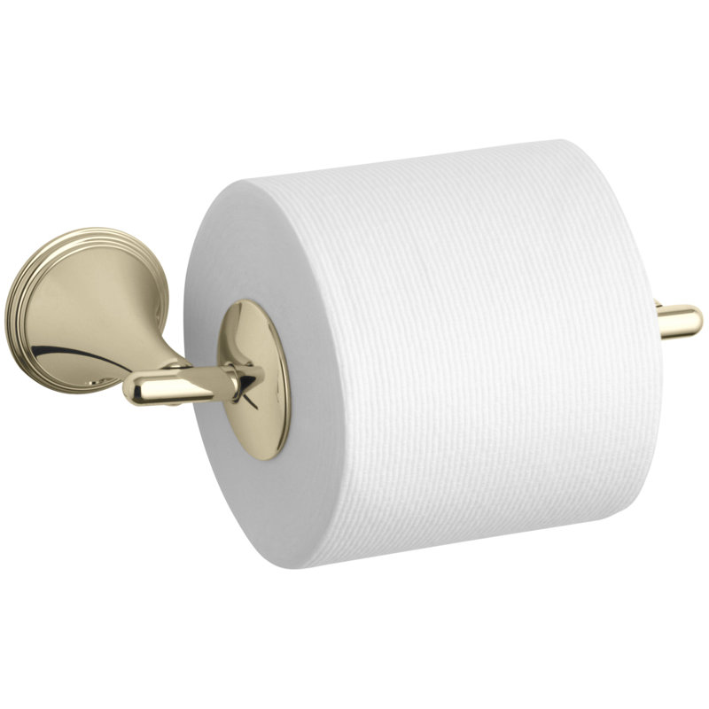 Porte-papier hygiénique Finial, Or éclatant de style français