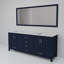 Meuble-lavabo double l 72 po x P 22 po et miroir 70 po Jacques-90699650-112957465