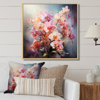 " Peach Orchids Romantic Impression II "