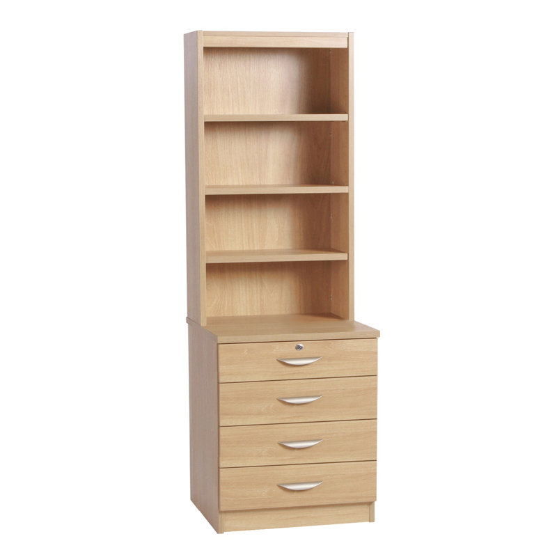 Brenasia 4 -Drawer, Classic Oak