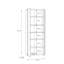 Amandla 2 Door Manufactured Wood Wardrobe-1449315789