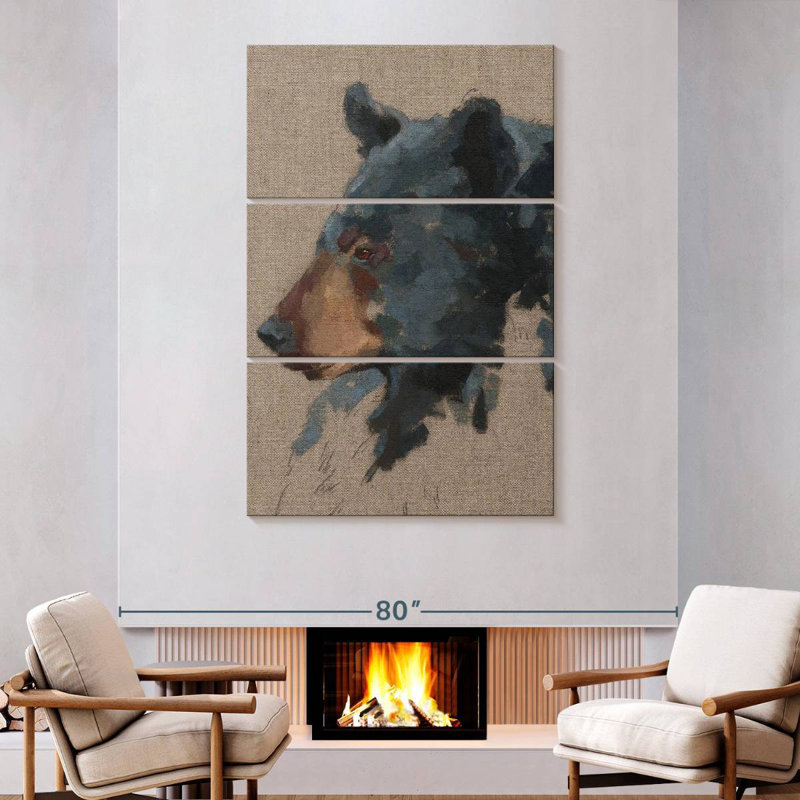 Brampt Big Bear I, 74" H x 48" W