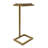 Deux Rectangular Marble Top End Table-1899304610