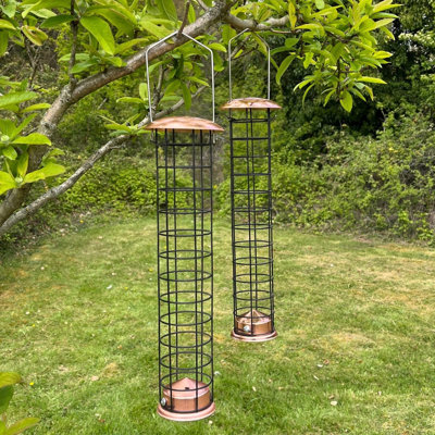 Galles Metal Hanging Suet Bird Feeder