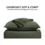Ensemble d'édredon Ruched-109125480-109125483