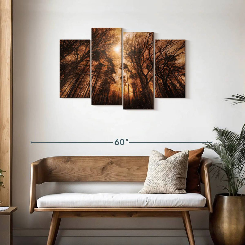 Alvord Forest Fire, 27" H x 43" W