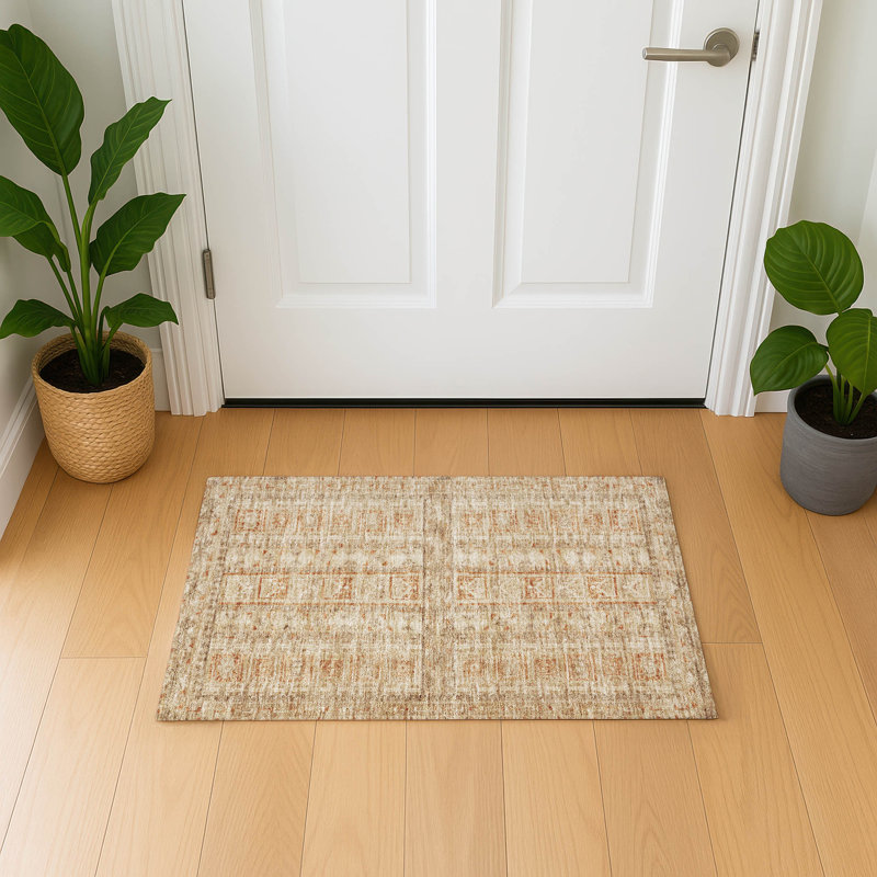 Tapis rayé de qualité supérieure Mayfield, Paprika, 1 pi 8 po x 2 pi 6 po