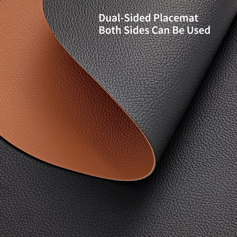 Polyurethane Placemat, Black Brown