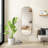 Ashane Oval Metal Large Wall Mirror