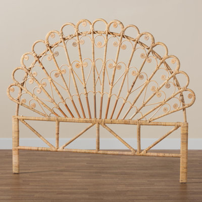 Burt Rattan Headboard