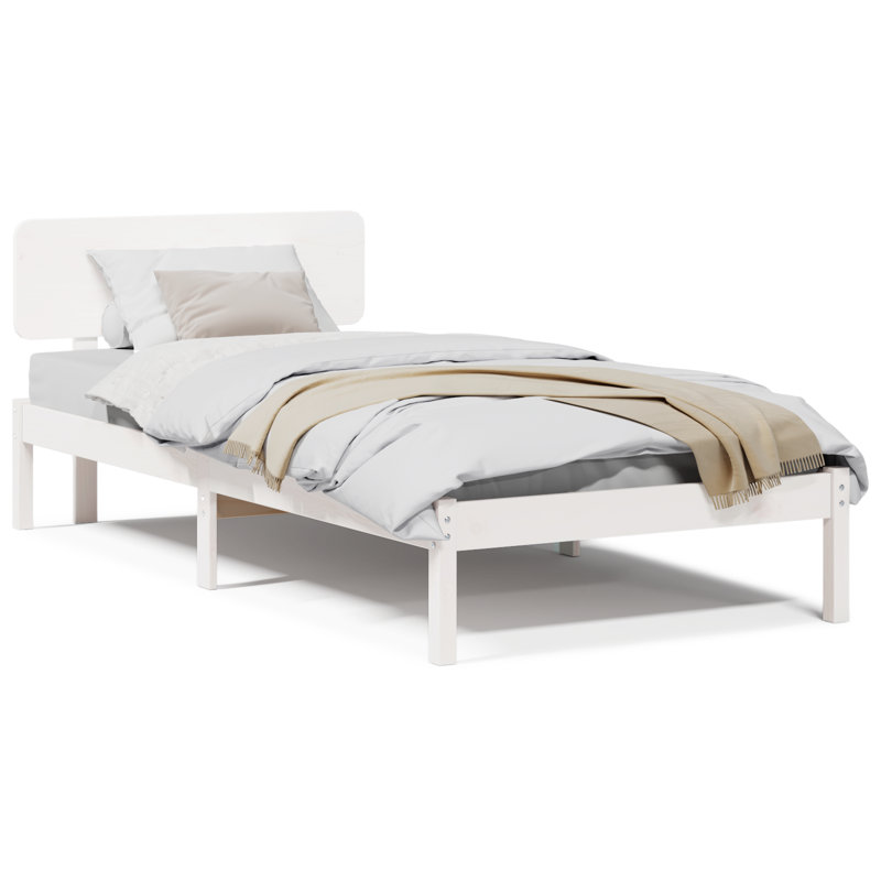 UK Small Single Solid Wood Bed