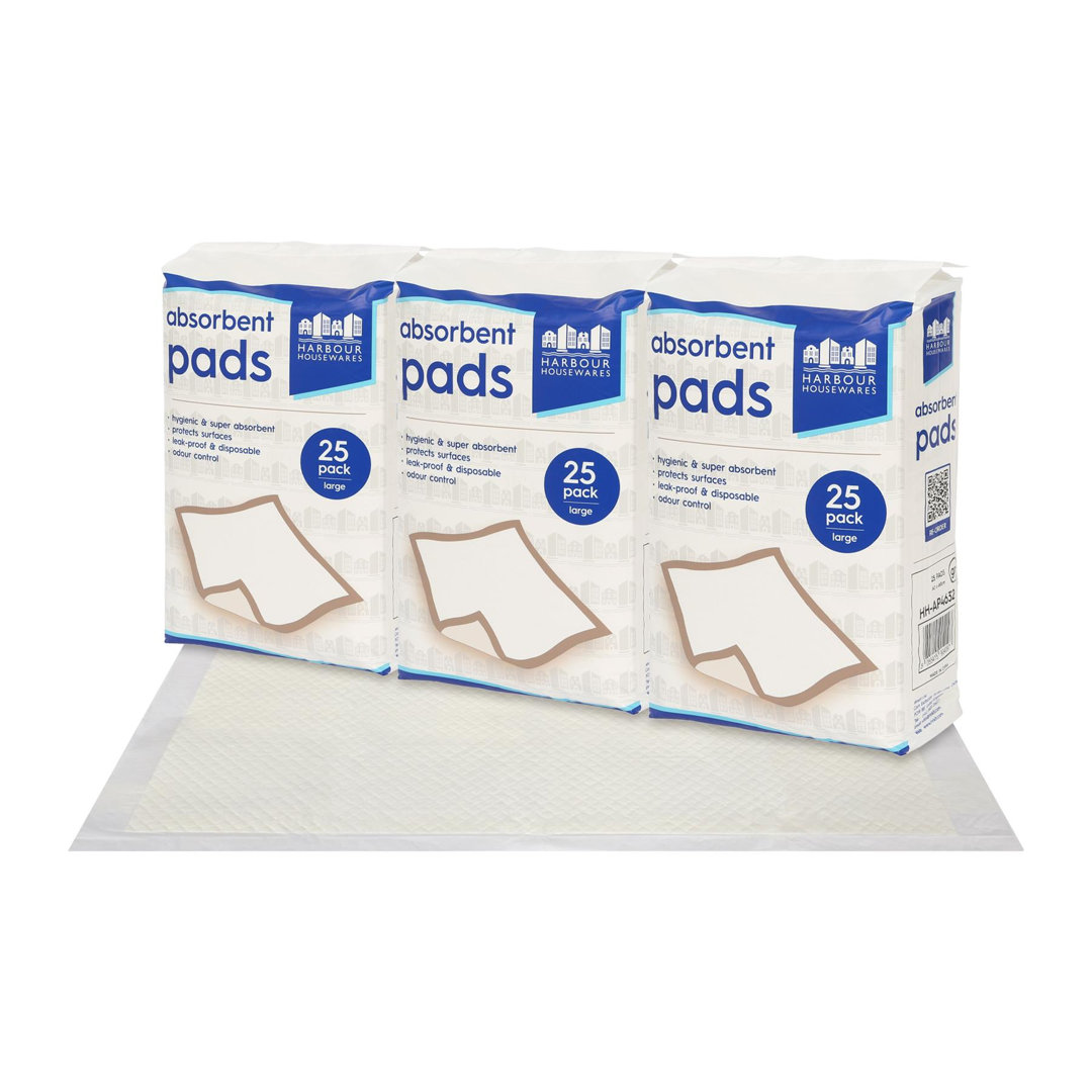 Harbour Housewares Disposable Puppy Training Pads - 60Cm X 89Cm - Pack Of 10 - Image 3