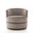 Arabella Upholstered Fabric Swivel Solid Wood Barrel Chair-1159568499