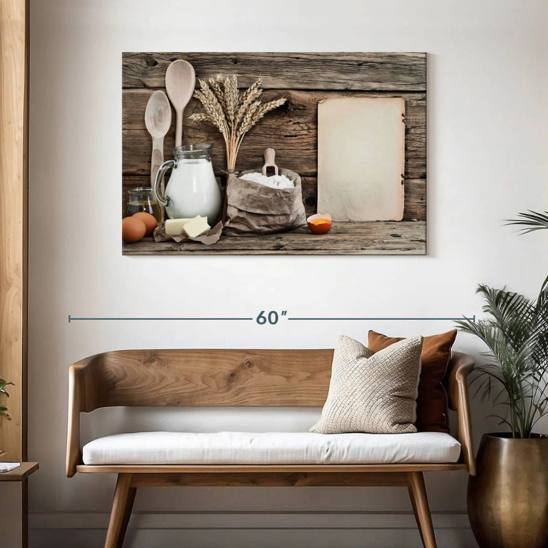 Senne Rustic Baking, 30" H x 45" W