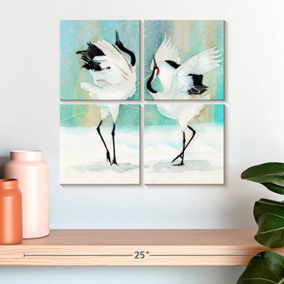 Brampt Dancing Japanese Cranes