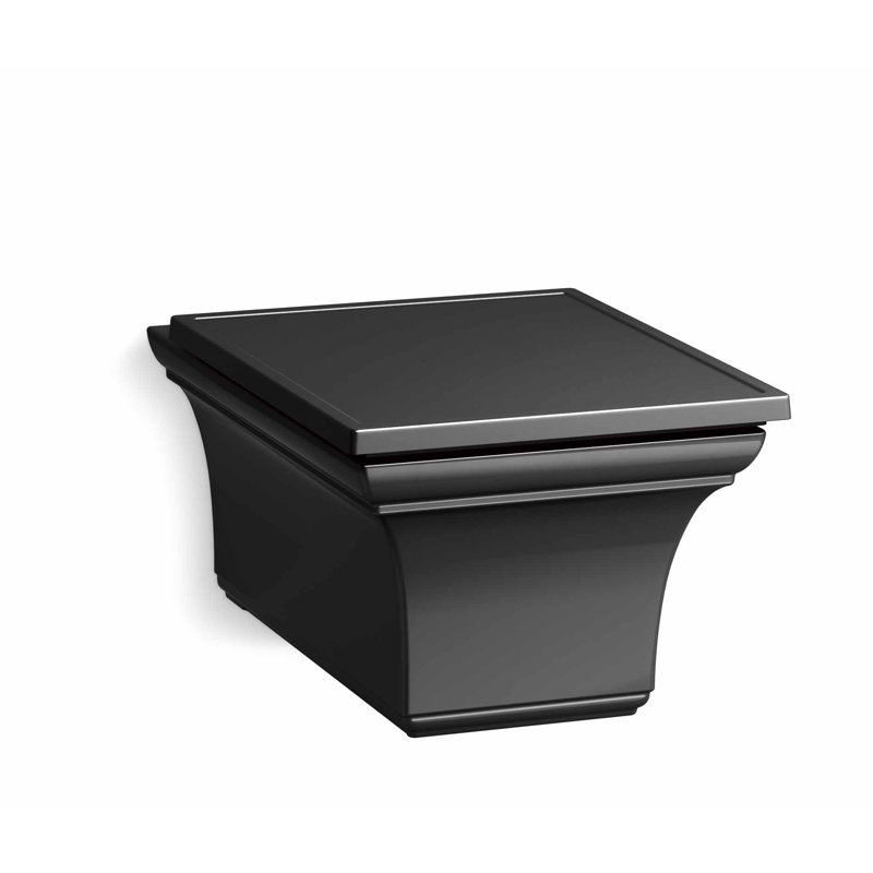 Memoirs™ 1.6 GPF Elongated One-Piece toilet (Seat Included), Black