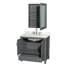 Meuble-lavabo simple 36 po avec comptoir en quartz et armoire à pharmacie Sheffield-100500107-100481776-100481772