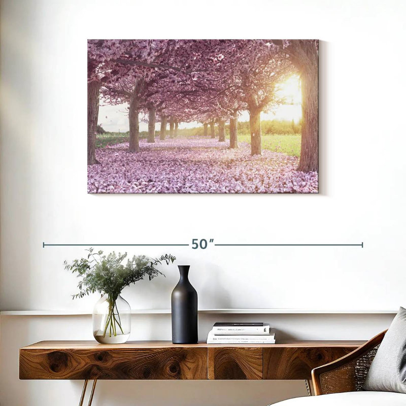 Harnek Cherry Blossom Morning, H 24 po x l 36 po
