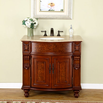 Ensemble de meuble-lavabo de salle de bain simple 36 po Pinegar