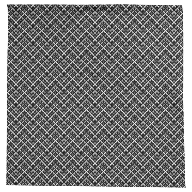 Avicia Geometric Tablecloth, Gray